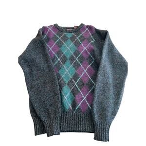 Cambridge Classics By Mervyns Men's 100% Wool Tight-Knit Sweater Size Medium